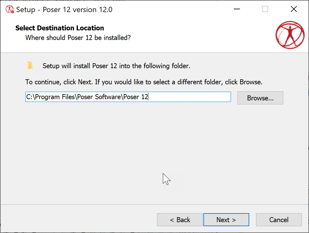 poser debut executable file has stopped working